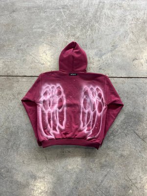 Airbrush Freedom Wings Hoodie