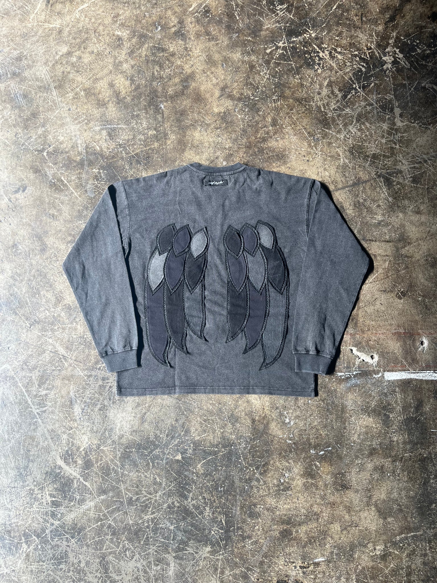 Triple Black Freedom Wings Tee