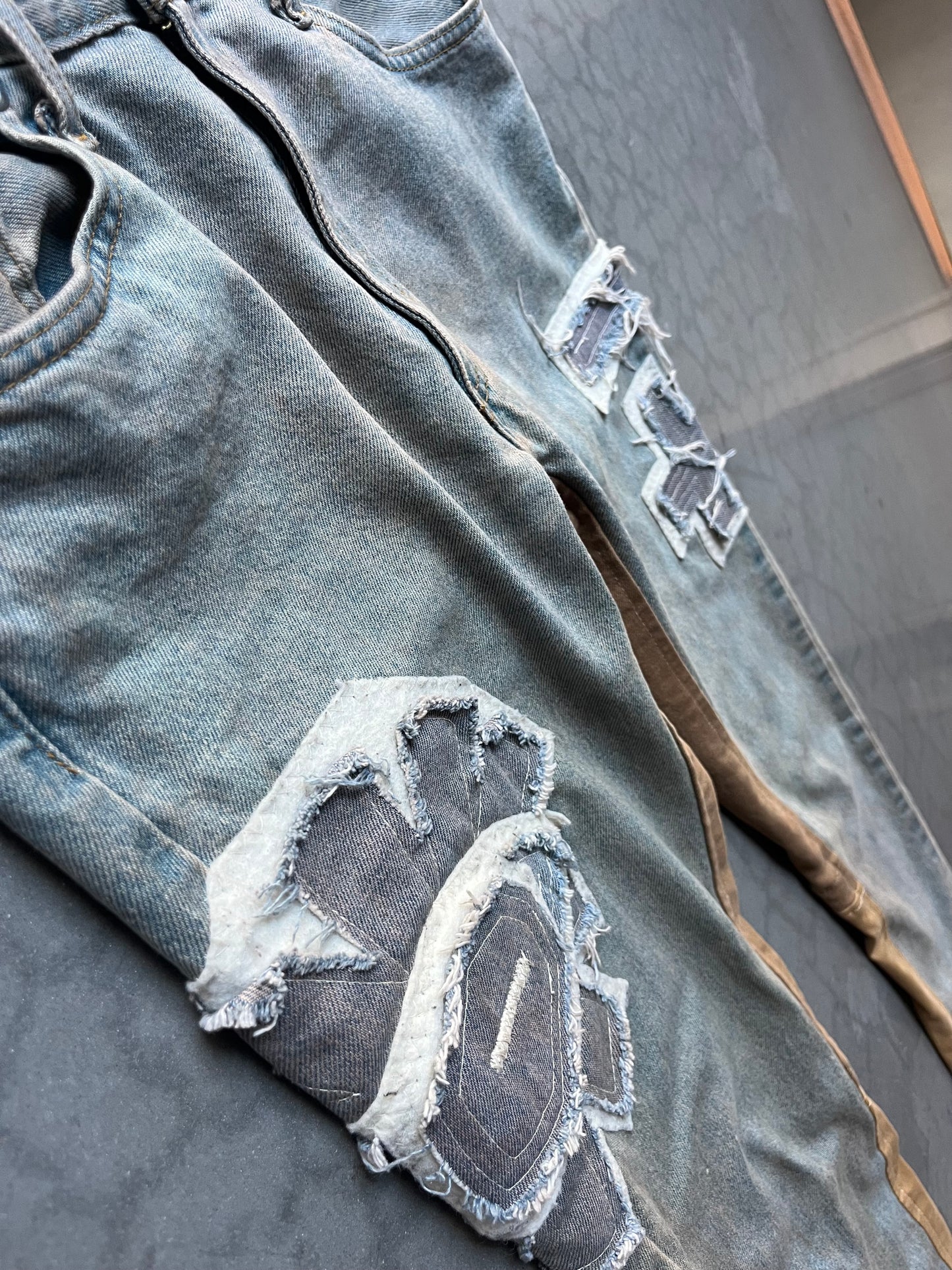 Rust Denim Jeans
