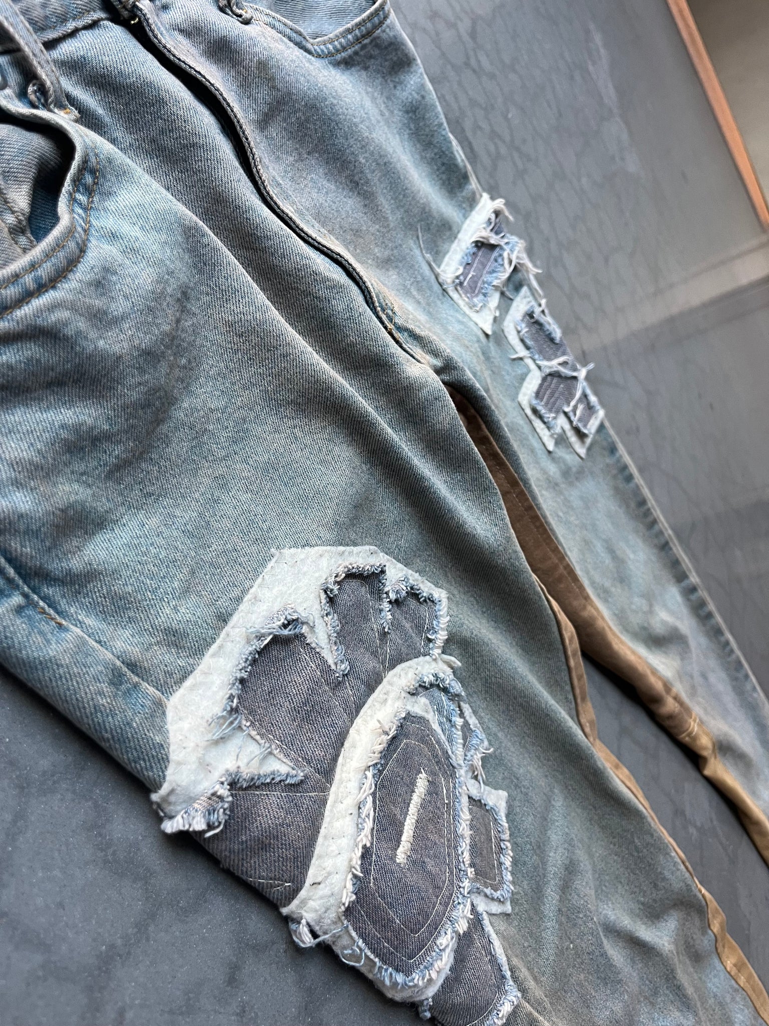 Rust Denim Jeans