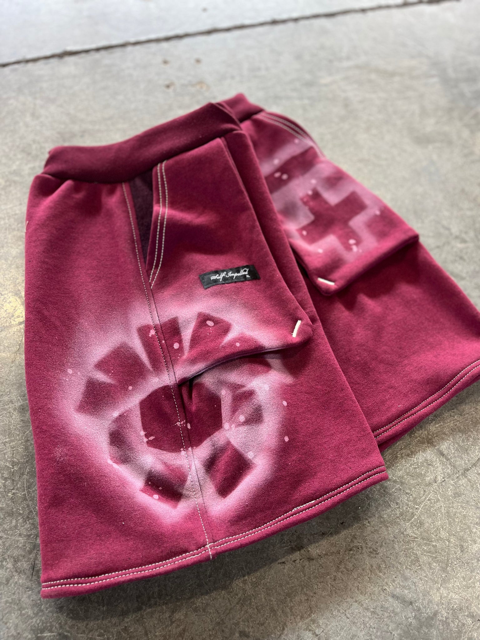Airbrush Freedom Fleece Sweatshorts